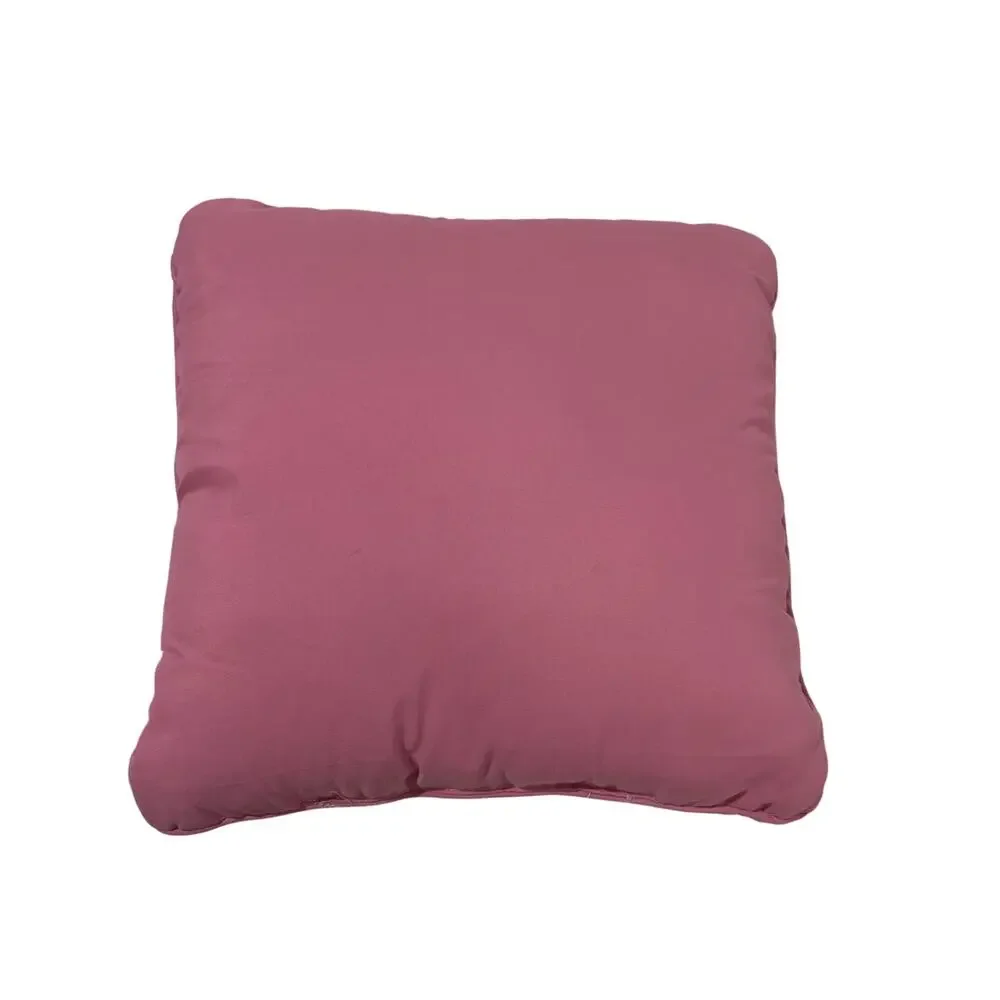 Dreams Loading …Please Wait pink square 16x16 pillow poly fill nwot